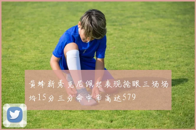 黄蜂新秀克尼佩尔表现抢眼三场场均15分三分命中率高达579